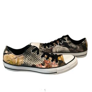 Converse Chuck Taylor All Star OX Digital Floral Sneaker Shoe Size 8